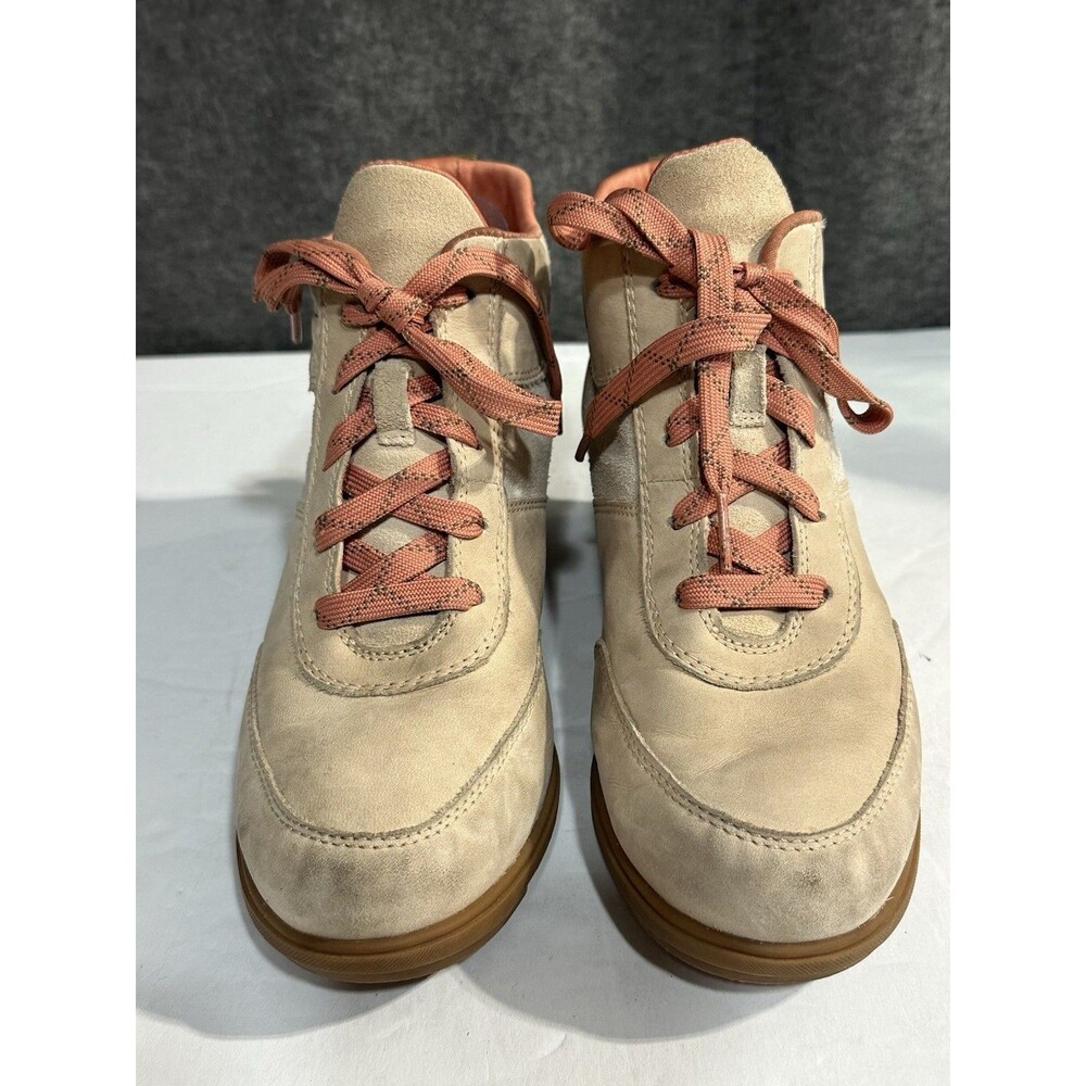 Sorel Women's Sz US 7.5 Evie Sport Lace Bootie NL4902-260 Nova Sand Hidden Wedge - Picture 5 of 11